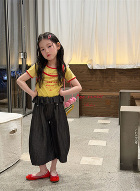 Aoo·26春~腰头花边牛仔裤26x61112