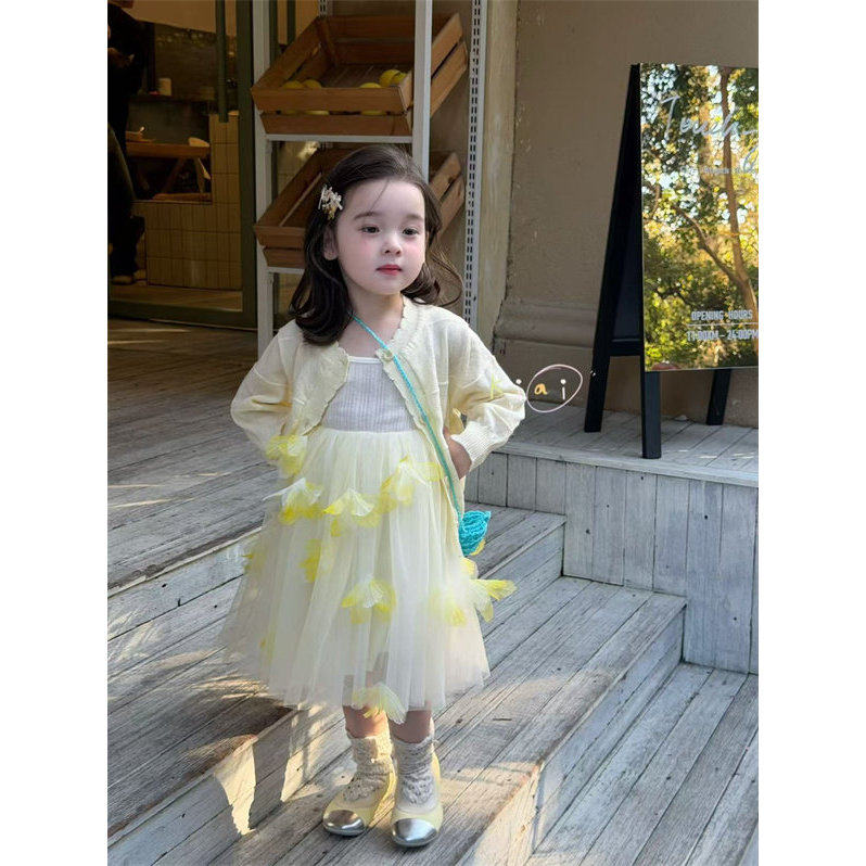 KIAI·26春~立体大花朵吊带纱纱裙812056,童装/婴儿装/亲子装,连衣裙,淘宝优惠券,粉丝福利购,淘宝优惠卷