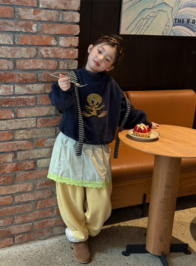 LJ·25冬~小鸭子加绒卫衣72392