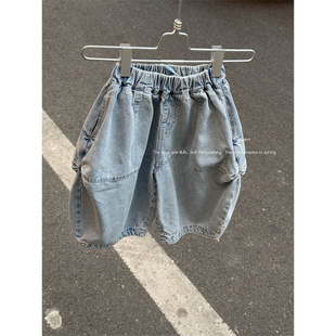 7Seven·26夏 3528 拼接牛仔裤