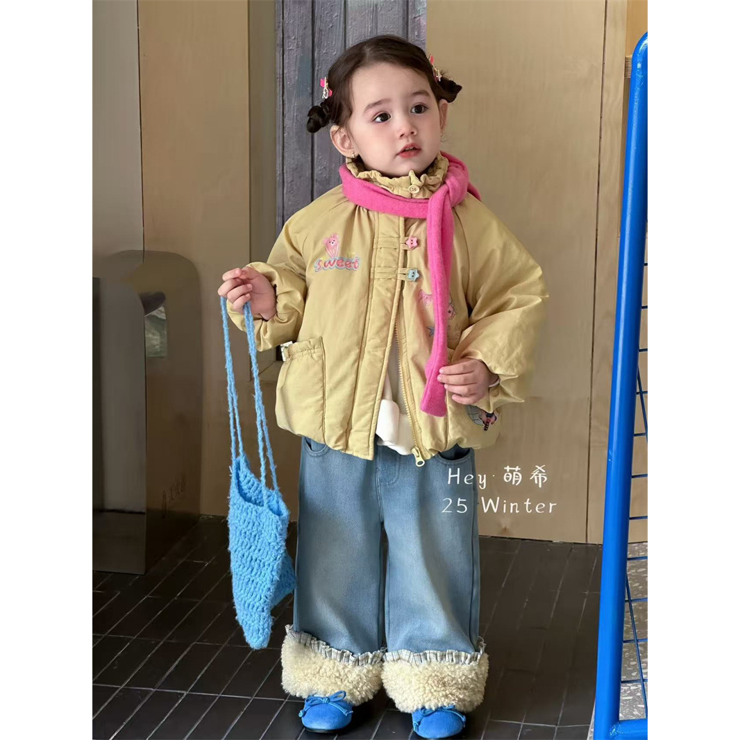 萌希·25冬~加厚牛仔裤K5989