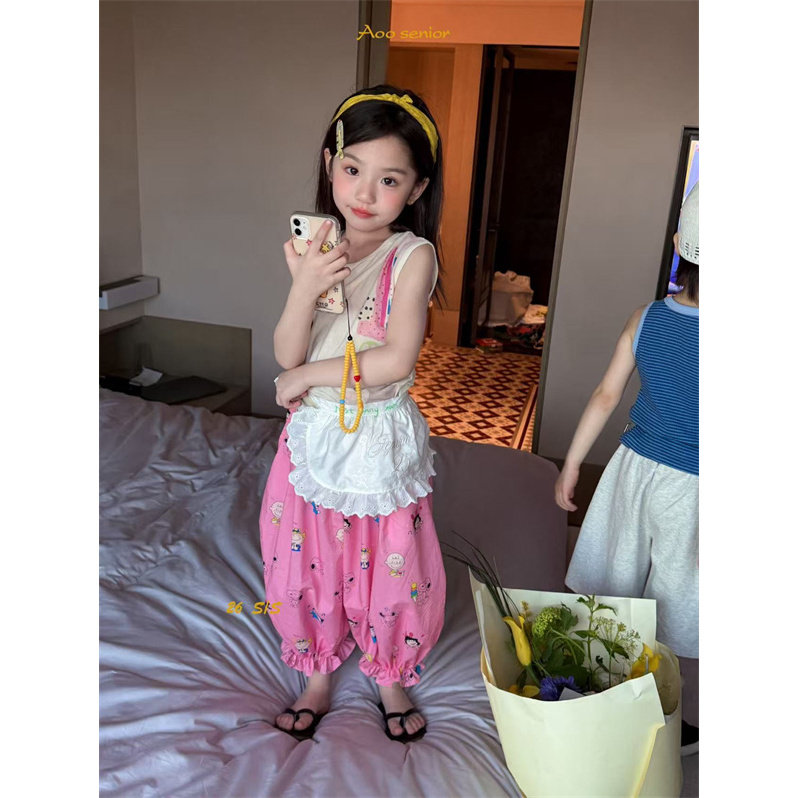 Aoo·26夏~卡通印花背心26X61317 - 实物图