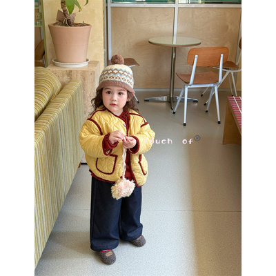 TF·25冬~撞色条绗棉外套521861