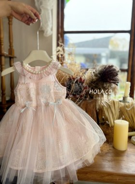HOLA.CC·26夏~花边领纱纱连衣裙6838