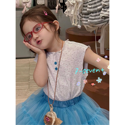 7Seven·26夏~韩版碎花背心9679