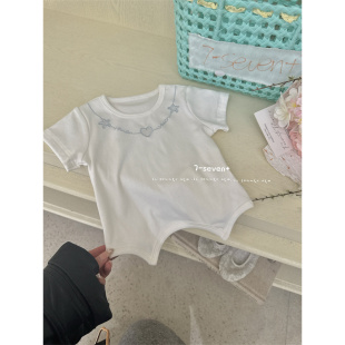刺绣T恤5232 7Seven·26夏