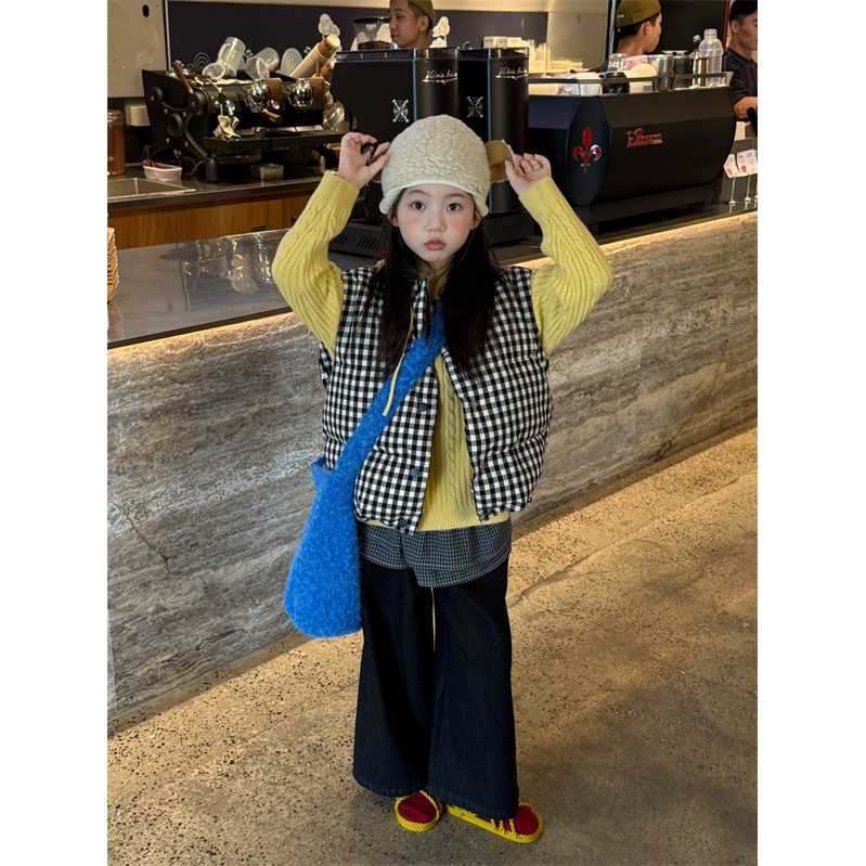 LJ·25冬~假两件加绒长裤72359