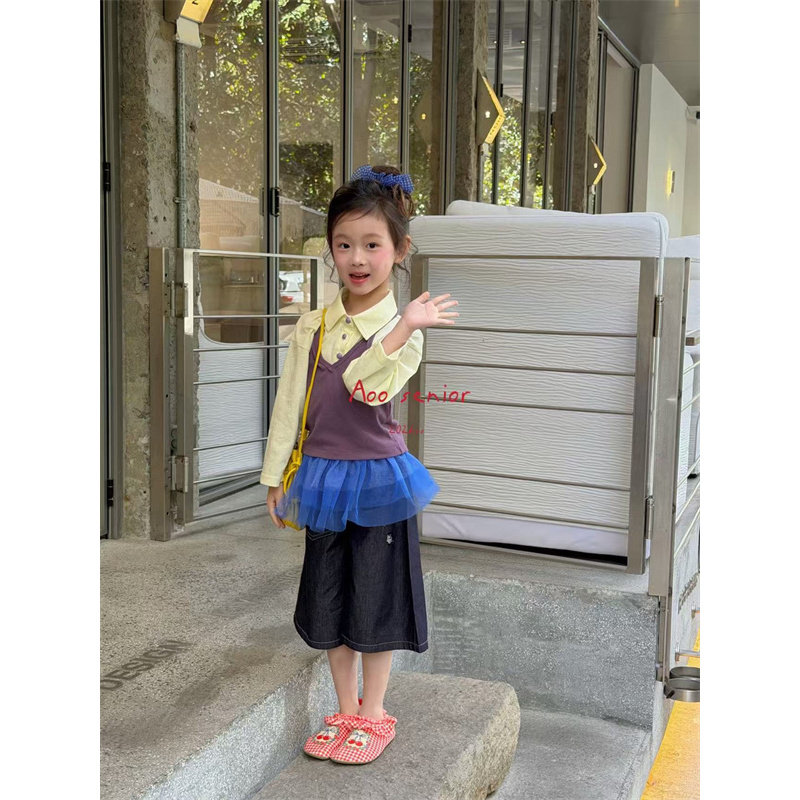 Aoo·26春~阔腿牛仔裤26x61018,童装/婴儿装/亲子装,儿童牛仔裤,淘宝优惠券,粉丝福利购,淘宝优惠卷