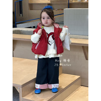 萌希·25冬~加厚牛仔裤K5953