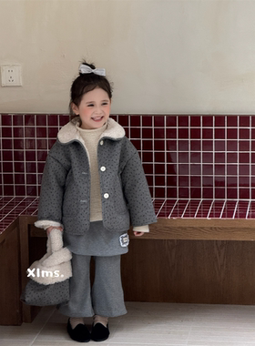 XLMS·25冬~碎花麂皮绒外套25729