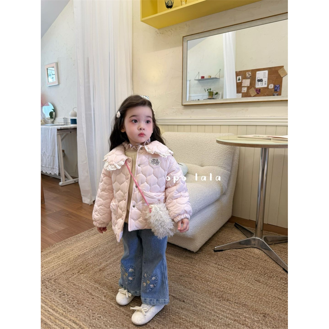 opolala·25冬~小熊刺绣棉服77022