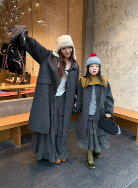 LJ·25冬~亲子大衣72329（不能机洗、只能干洗）