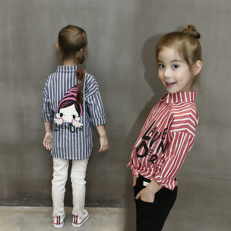 Chemise fille à manche longue - Ref 2086846 Image 1