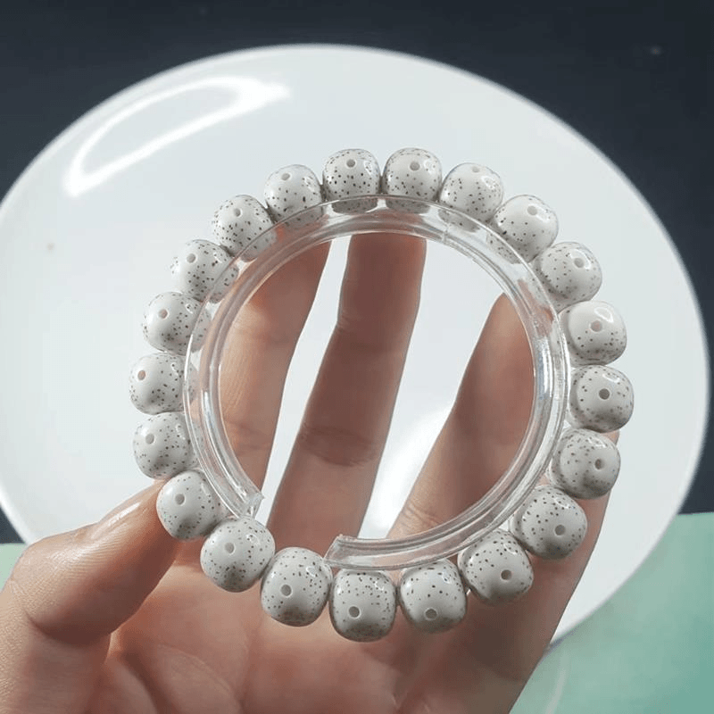 海南星月菩提子手串单圈情侣手串男女款高密顺白正月文玩佛珠首饰