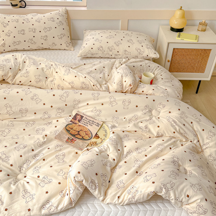 Winter Soy Fiber Quilt, Winter Quilt, Thickeneded and Warm Student Dormitory Single Spring & Fall Quilt Core 8 Pounds 5kg