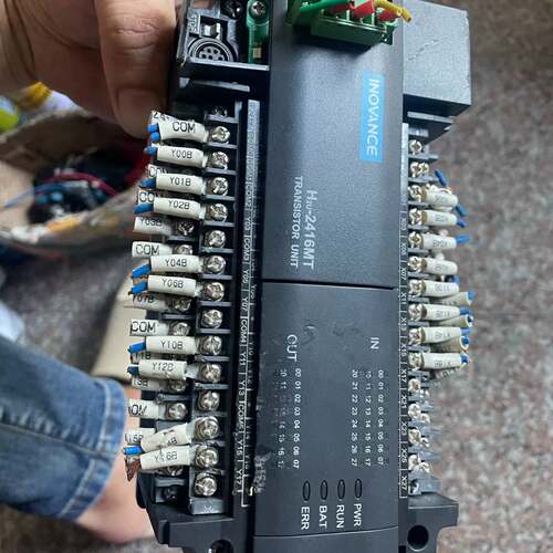 议价汇川PLC-H2U-2416MT-XP 一个 成色如图可维修