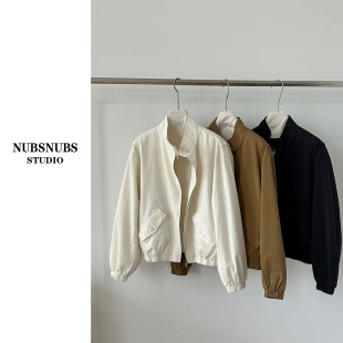 口袋立领高货外套春款 3.1大林自制 斜插式 100棉 老钱腔调