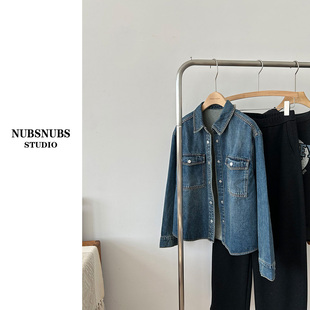 11.14大林自制“倪妮同款”高级感穿搭小个子牛仔复古衬衫