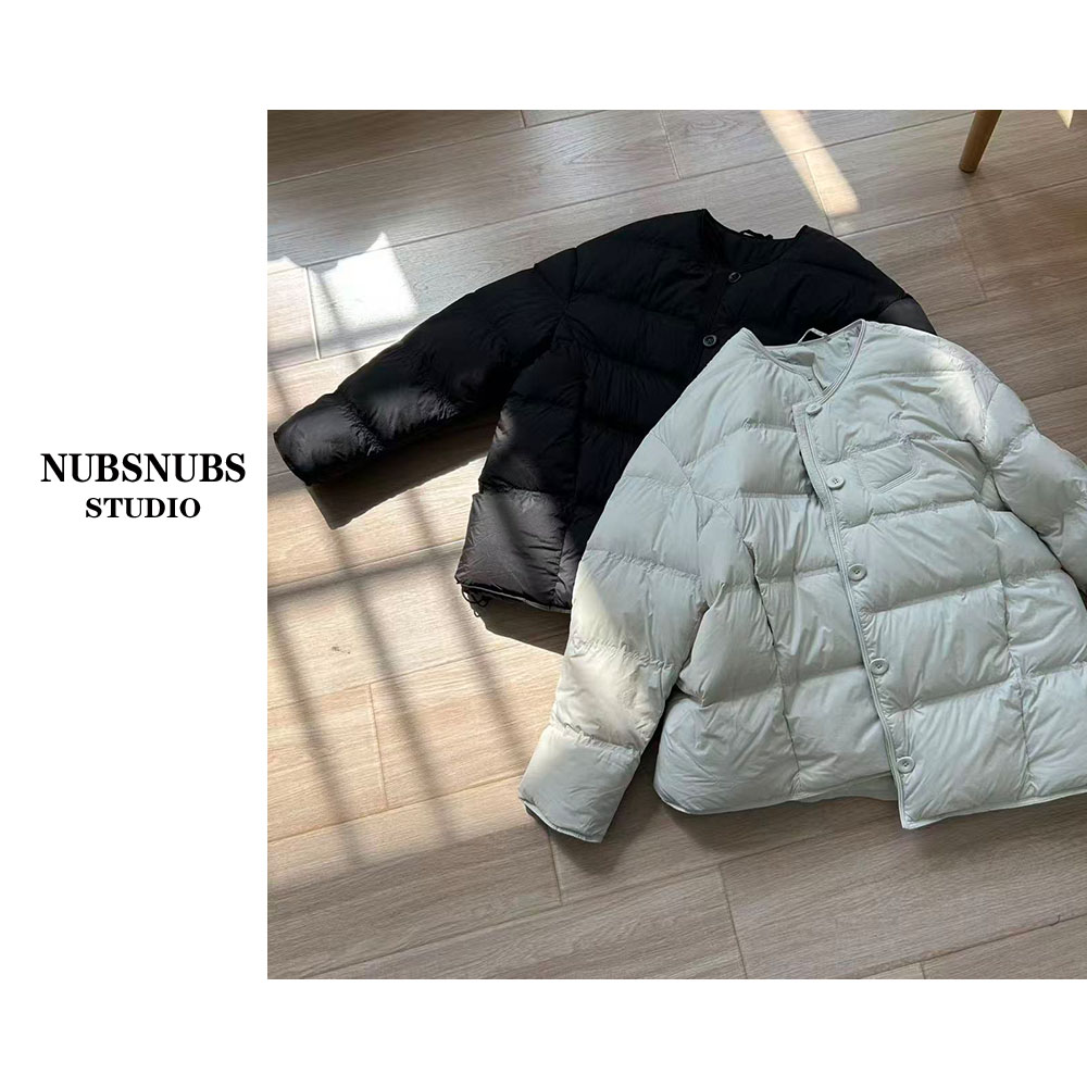 NUBSNUBS “听雪”大林自制-羽绒服外套【可溯源安心90绒】