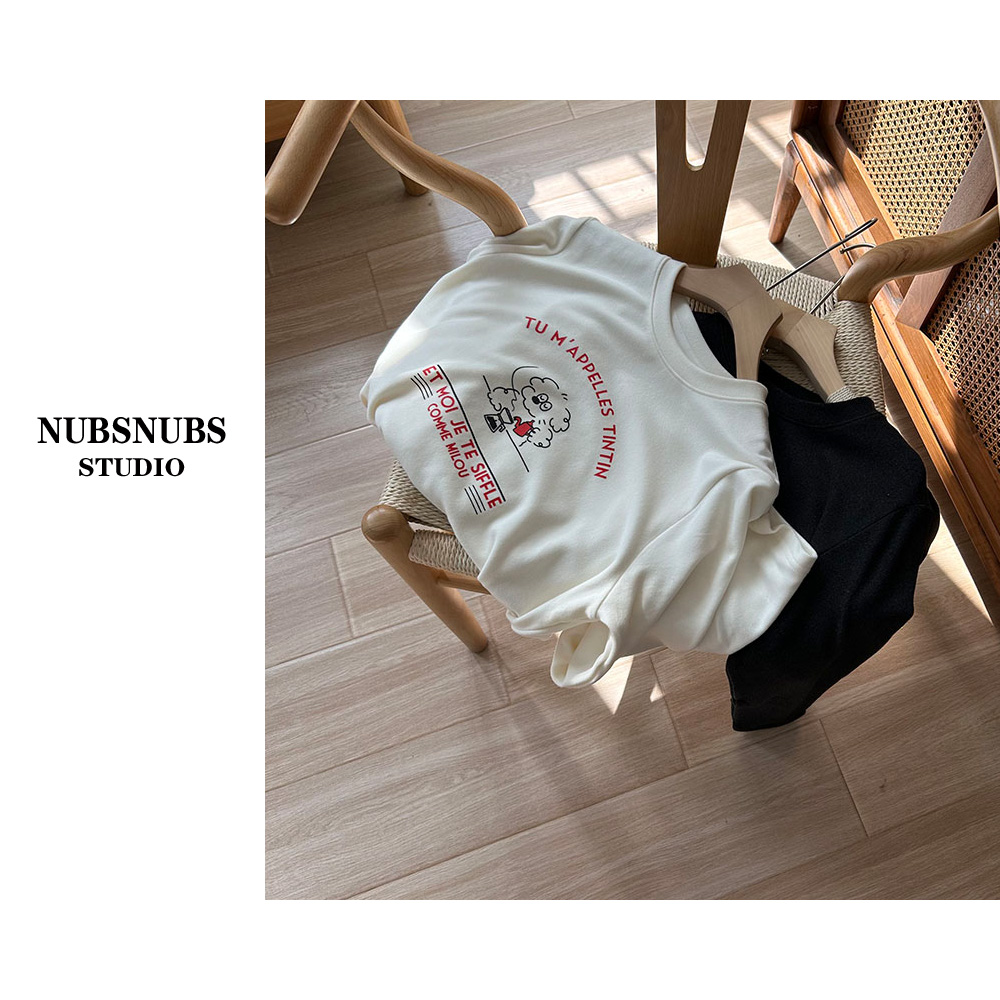 (10.24价格已开)大林自”回忆”童趣可爱卡通加厚T恤