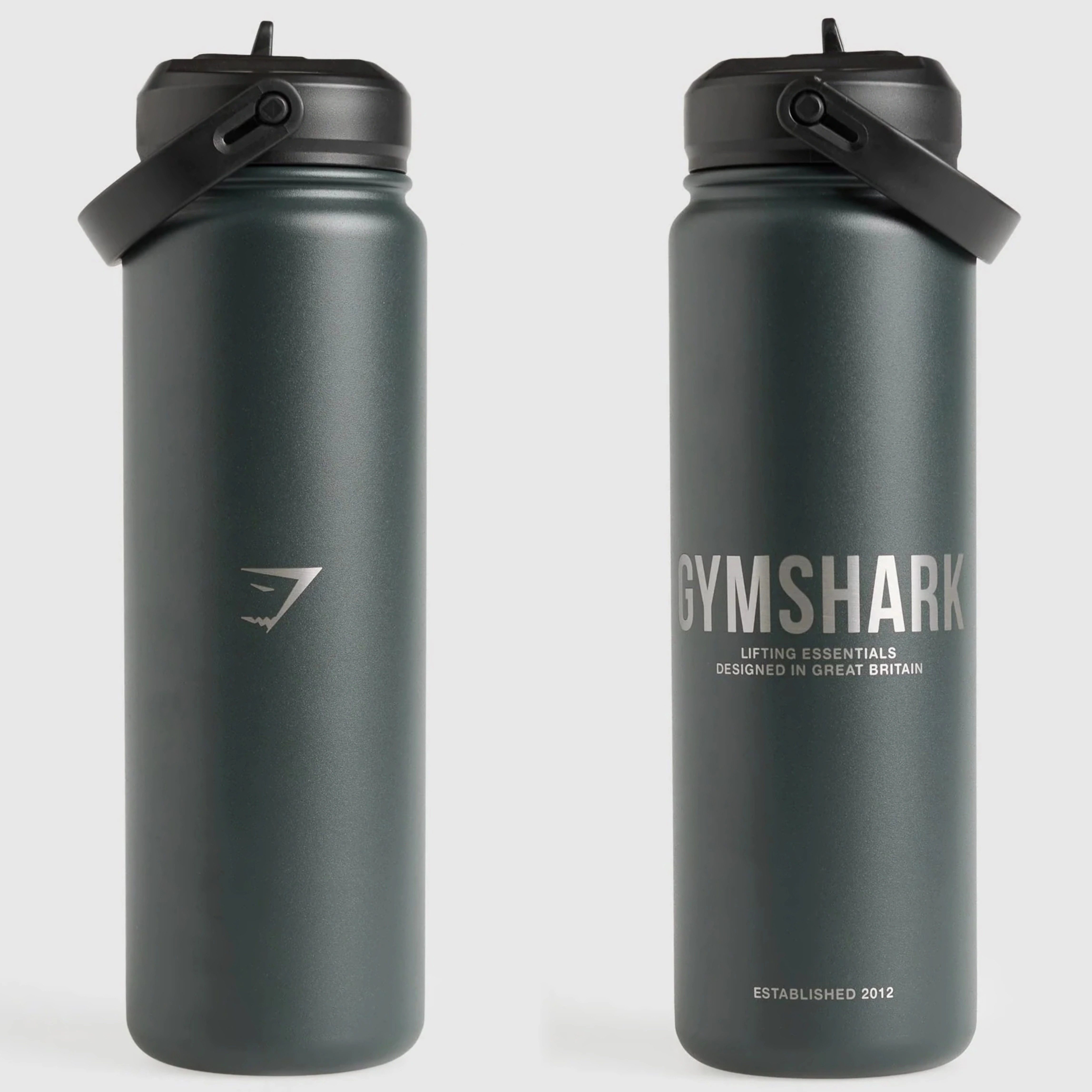 GYMSHARK鲨鱼健身运动不锈钢水杯图片