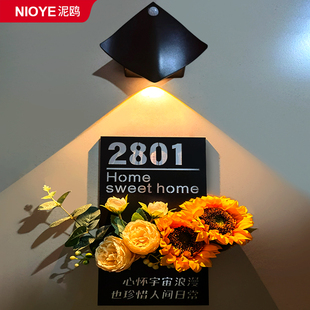 感应壁灯免接线 线充电款射灯小夜灯楼梯走廊过道玄关入户门牌感