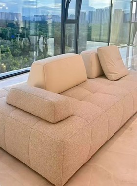 夏图M&D沙发TE27自由鹅卵石组合沙发靠背扶手可移TE04/T006/M052