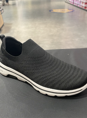 Skechers斯凯奇女鞋2022春新款一脚蹬健步鞋柔软舒适休闲鞋124250