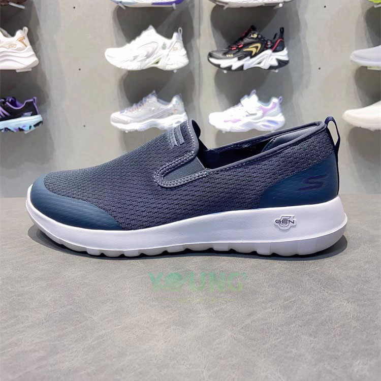 Skechers斯凯奇2023年春季新款男子GOWALK一脚套轻质健步鞋894012