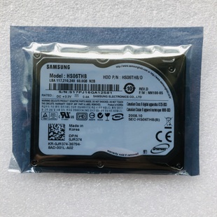 ZIF 5MM HS06THB 全新库存三星1.8寸60G笔记本电脑硬盘