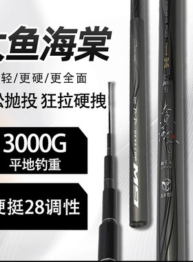 三友新款大鱼海棠M1大物竿