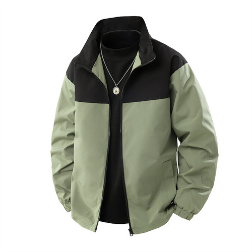 品牌优选春季新款夹克短款冲锋衣春秋季情侣宽松户外登山服外套