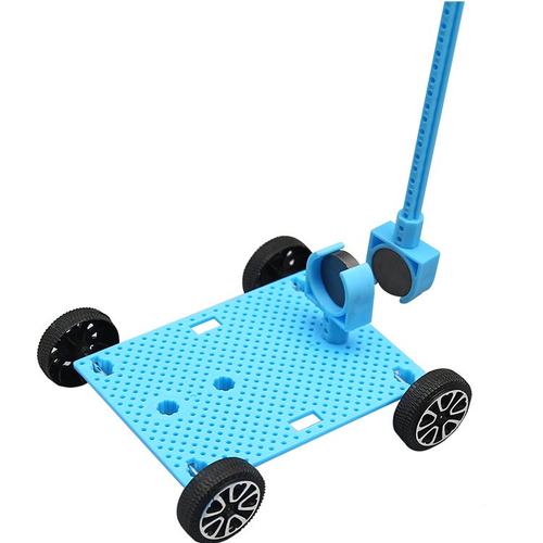 科技小制作磁力小车diy手工拼装益智 玩具材料包幼小学生实验SW76