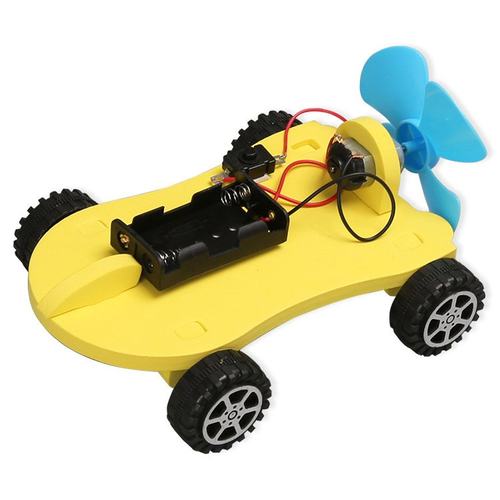 儿童科学实验小制作DIY自制EVA空气动力车小发明材料包SW15