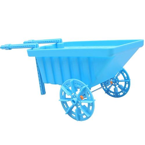 手推车DIY手工小制作 推拉车运输工具模型益智玩具科学实验材SW41