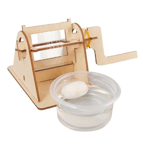 科技小制作小学生diy材料蚕的一生儿童幼儿园拼装模型材料包SW99