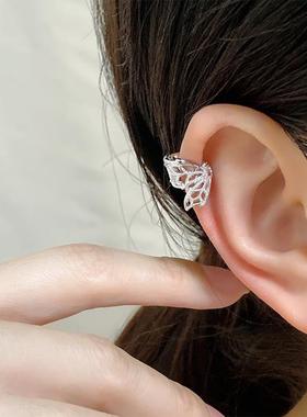 灵动蝴蝶结耳骨夹无耳洞蛇年奢小众美饰感甜酷九狸JIULIDreamINS