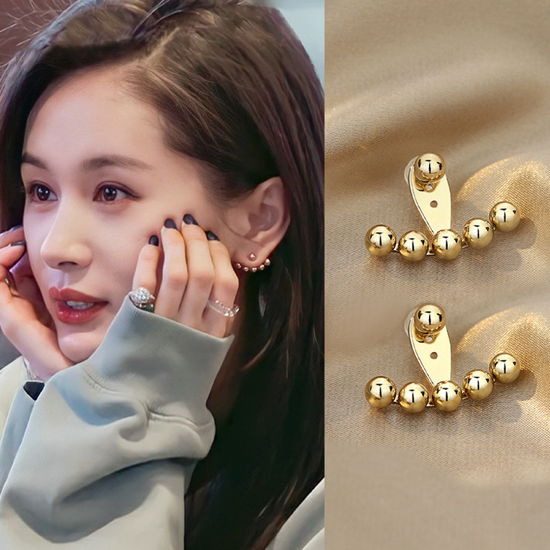 王子文同款耳钉2023年新款