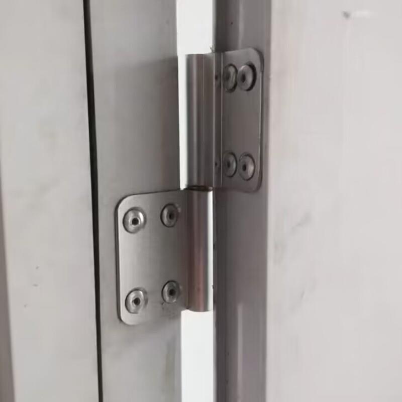 洗手间铰链固定板修复塑钢铝合金门配件活页合叶浴室门合页隔断柜图片