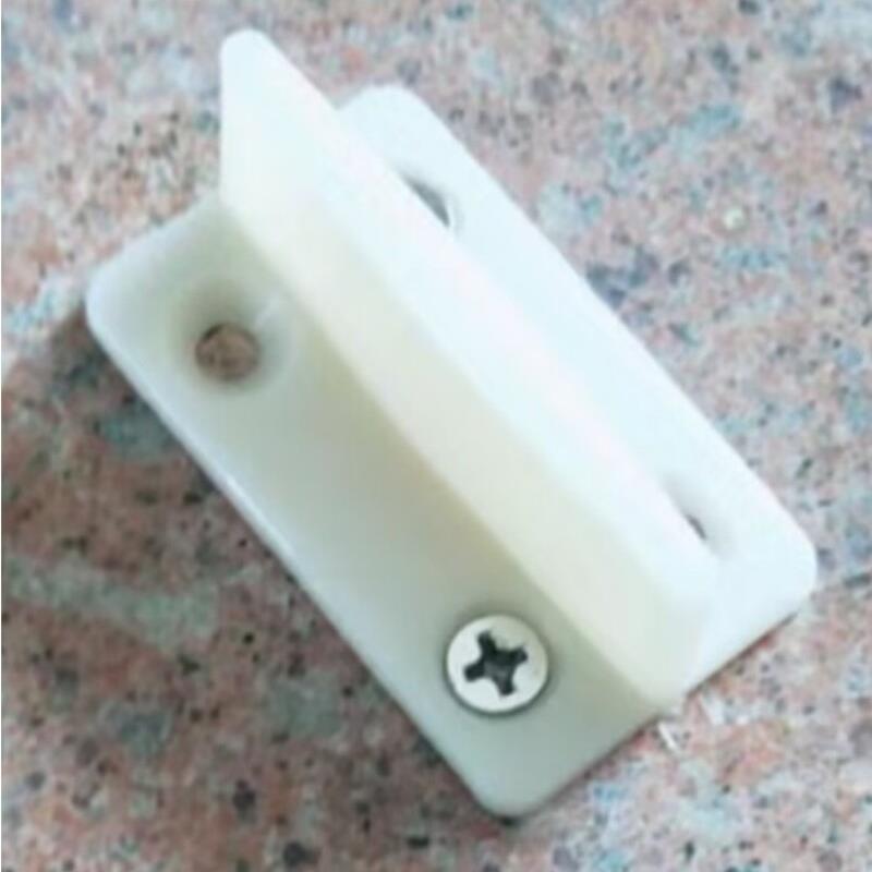 木门定位器移门止摆器吊滑门底下限位器静音尼龙塑料导位器图片