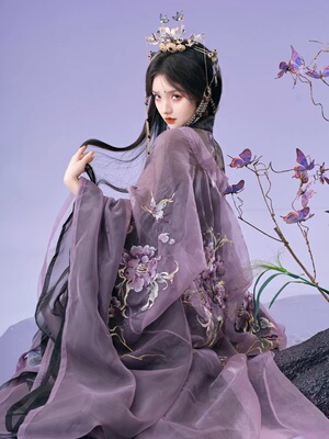 有香如故黑山茶春夏汉服新款