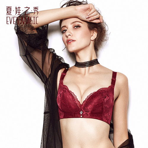 无钢圈小胸显大性感内衣女薄款