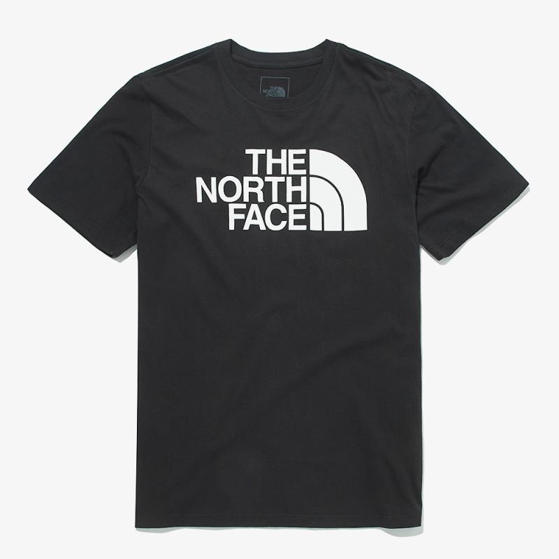 THE NORTH FACE北面大标男女情侣休闲圆领纯棉短袖T恤NT7UM27