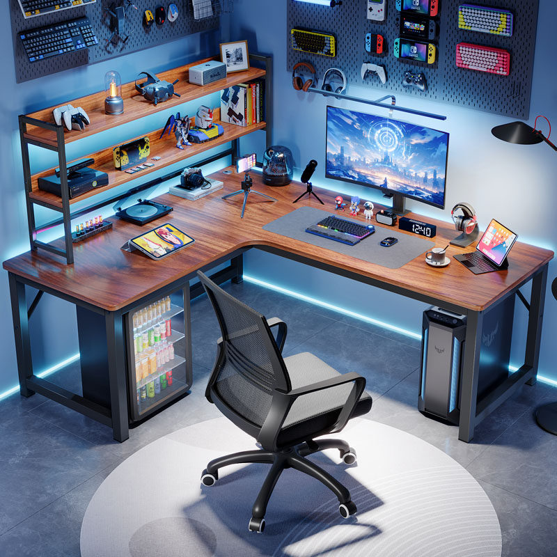 转角书桌家用卧室电脑桌台式L型拐角办公桌简易学生双人写字桌子,住宅家具,转角桌,淘宝优惠券,粉丝福利购,淘宝优惠卷