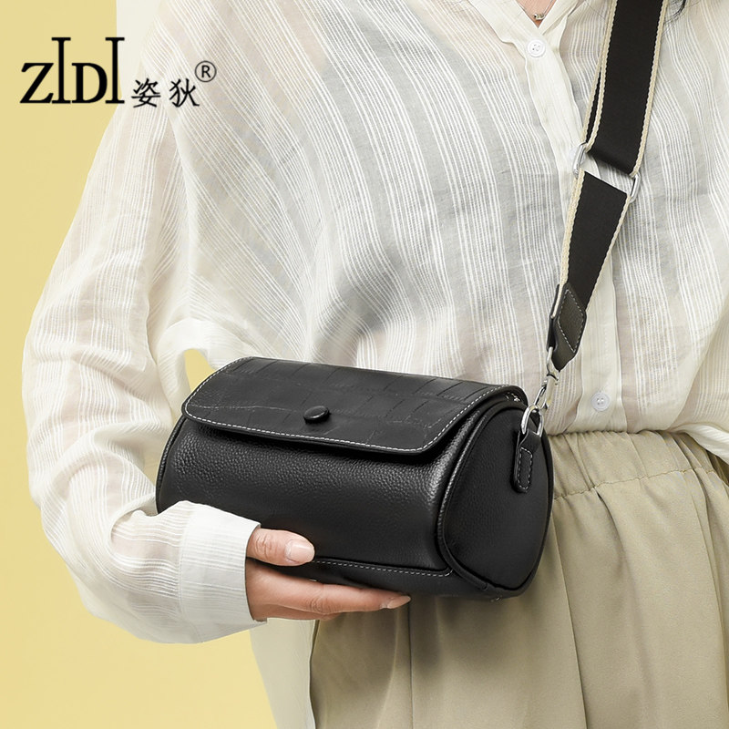 包包女真皮2026新款潮时尚单肩斜挎包女软皮小包包百搭腋下枕头包