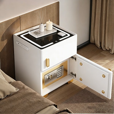 床头柜保险箱一体家用智能隐藏式防盗2025新款带保险柜的床头柜