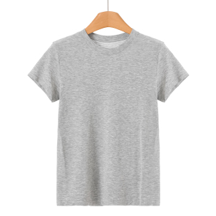 亲肤舒适含桑蚕丝短袖 299 26春装 莫Y T恤711 67%粘纤