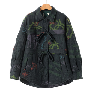 24%桑蚕丝 式 帝 蝴蝶结衬衫 100羊毛填充物外套098 冬装 1999