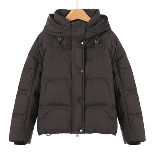 方块连帽泡芙蓬松短款 999西湖阁老 冬装 当季 羽绒服111 帛