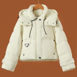 抽绳连帽魔术贴收口袖 1199过西湖阁老 冬装 当季 羽绒服711 帛